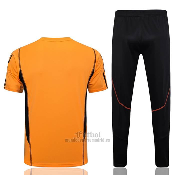 Chandal del SC Internacional Manga Corta 2023-2024 Naranja
